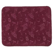 Countertop Mats Embossed Wine And G Kitchen Countertop Drying Mat Kay Dee