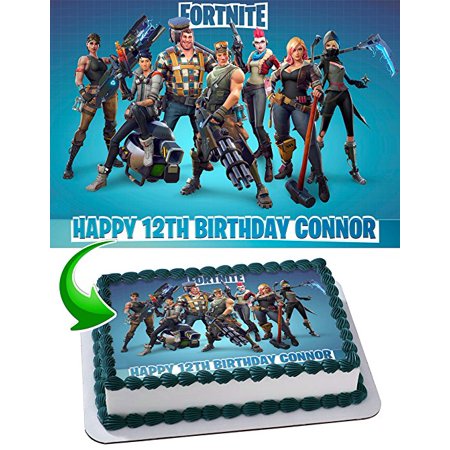 Fortnite Cake Ideas Easy - details about roblox cupcake toppers party favor rings 12ct birthday