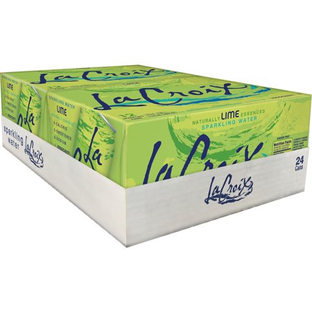 LaCroix Sparkling Water - Lime, 2/12pk/12 fl oz Cans, 24 / Pack