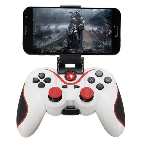 New Bluetooth 4.0 Wireless Gamepad Controller Joystick For Android Phone with Phone Bracket Wireless Bluetooth Gamepad Game Controller