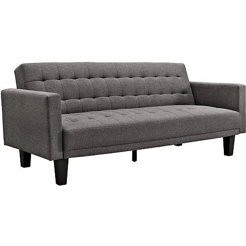 DHP Sienna Sofa Sleeper, Gray