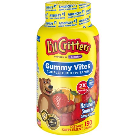 L'il Critters Gummy Vites Complete Kids Gummy Vitamins, 190 (Best Vitamins For Toddlers)