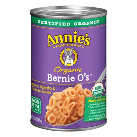 (6 pack) Annie's Organic Pasta Bernie O’s Pasta in Tomato & Cheese Sauce 15 (Best Cheese For Pasta)