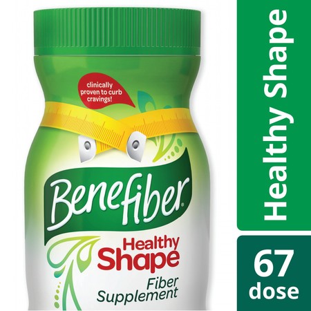 Benefiber Healthy Shape Taste-Free Fiber Supplement Powder for Weight Management, 67 servings (17.6