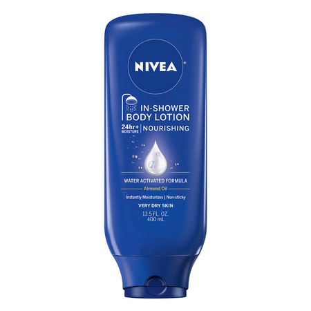 NIVEA In-Shower Nourishing Body Lotion 13.5 fl. (Best After Shower Lotion)