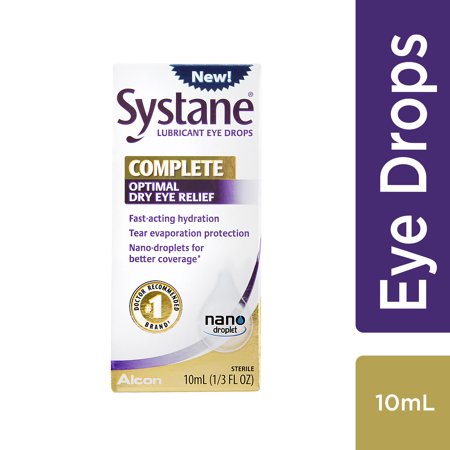SYSTANE COMPLETE Lubricant Eye Drops for Dry Eye Symptom Relief,