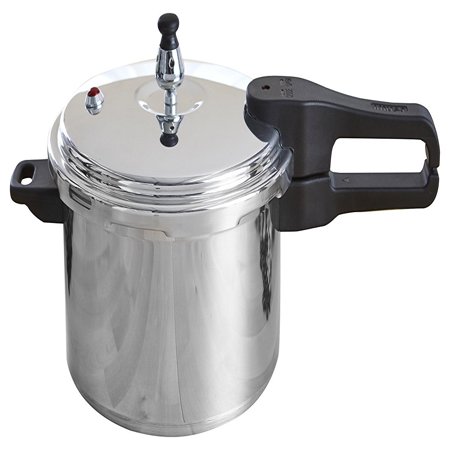 IMUSA USA 4.2 Quart Aluminum Pressure Cooker with Safety Valve and ...