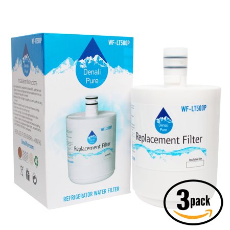 Sears Water Filter Cartridge - 3-Pack Compatible Sears / Kenmore 46-9890 Refrigerator Water Filter - Compatible Sears / Kenmore 46-9890 Fridge Water Filter Cartridge