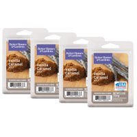 Better Homes & Gardens 2.5 oz Vanilla Caramel Spice Scented Wax Melts, 4-Pack