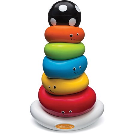- Infantino Funny Faces Ring Stacker