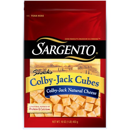 Sargento Snacks Natural Colby-Jack Cheese Cubes, 16 oz - Walmart.com