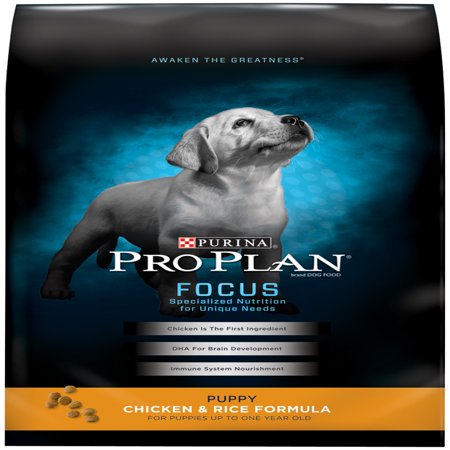 Purina Pro Plan FOCUS Chicken & Rice Formula Dry Puppy Food - 34 lb. (Best Dry Food For Shar Pei Puppy)