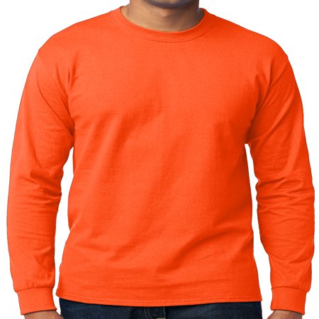 Buy Cool Shirts - Men's High Visibility Long Sleeve T-shirt - Neon ...