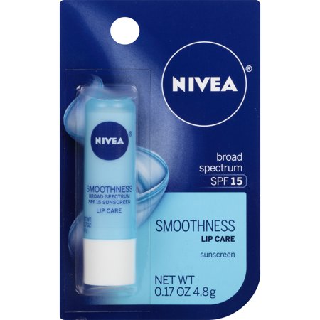 NIVEA Smoothness Lip Care SPF 15 0.17 oz. Carded
