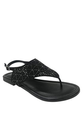 Women Time And Tru Hooded Jewel Sandals