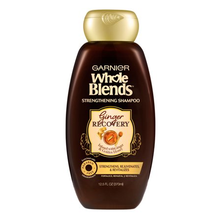 - Garnier Whole Blends Ginger Recovery Strengthening Shampoo , 12.5 fl. oz.