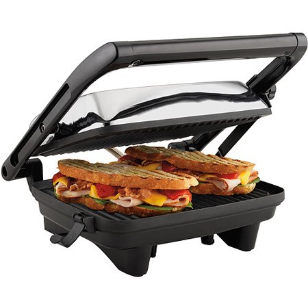 Hamilton Beach Panini Press Gourmet Sandwich Maker | Model# (Best Breville Sandwich Toaster)