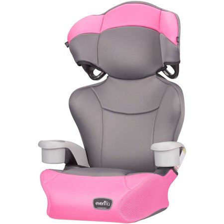 Evenflo Big Kid High Back Booster Car Seat, Pink (Best Booster Seats 2019)