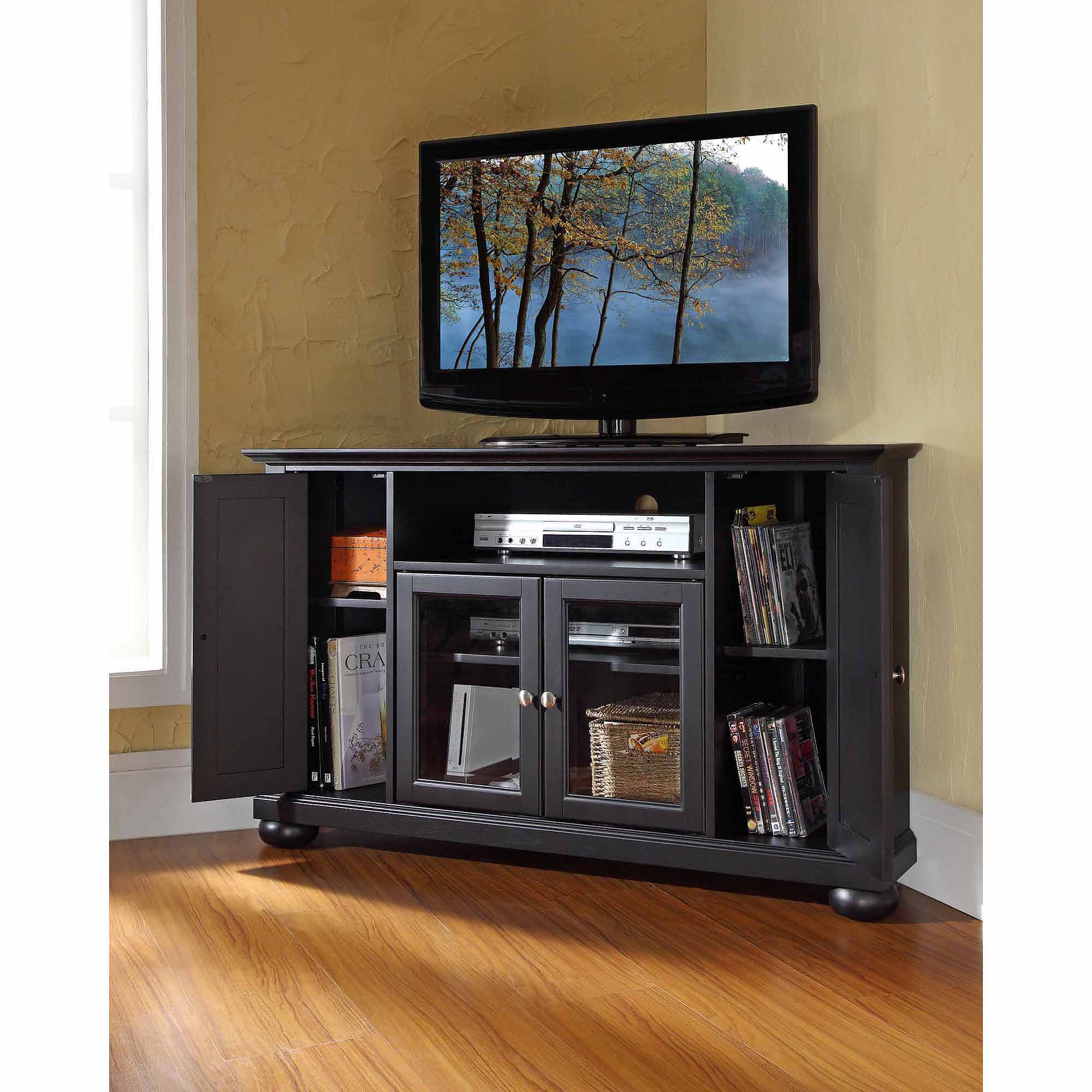 Crosley Furniture Alexandria Corner TV Stand for TVs up to 48''