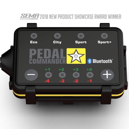 Pedal Commander Throttle Response Controller PC77 Bluetooth for Chevrolet Silverado 2019 and newer, 4th Gen Gas Only (Fits All Trim Levels; 1500, 2500HD, 3500HD, WT, Custom, LT, LTZ, High