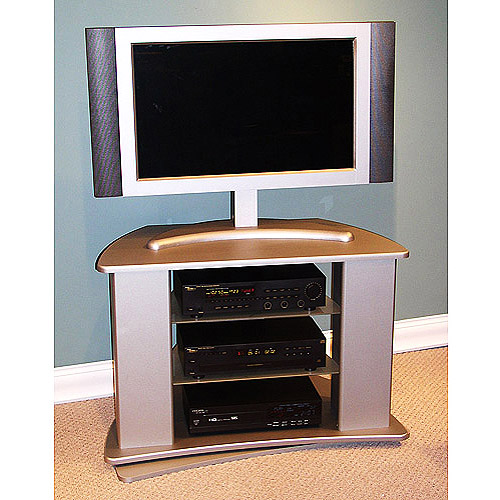 Silver Swivel TV Stand, for TVs up to 44''