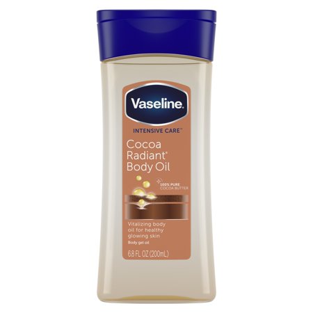 Vaseline Intensive Care Cocoa Radiant Body Gel Oil, 6.8 (Best Shimmer Body Oil)