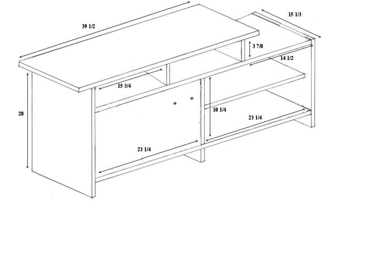 South Shore SoHo TV Stand for TVs up to 42'', Multiple Colors