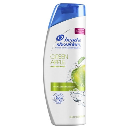 Head and Shoulders Green Apple Daily-Use Anti-Dandruff Shampoo, 13.5 fl