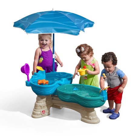Step2 Spill & Splash Kids Indoor and Outdoor Water Toy Play Table