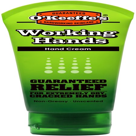 O'Keeffe's Working Hands Hand Cream, 3 oz. Tube (Best Cream For Extremely Dry Hands)