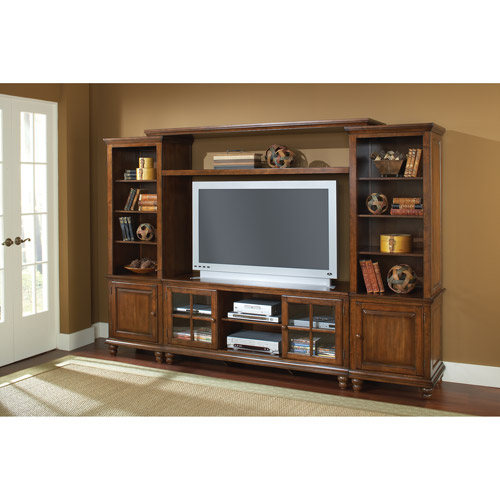 Hillsdale Furniture Grand Bay Pine Entertainment Console for TVs up to 68''