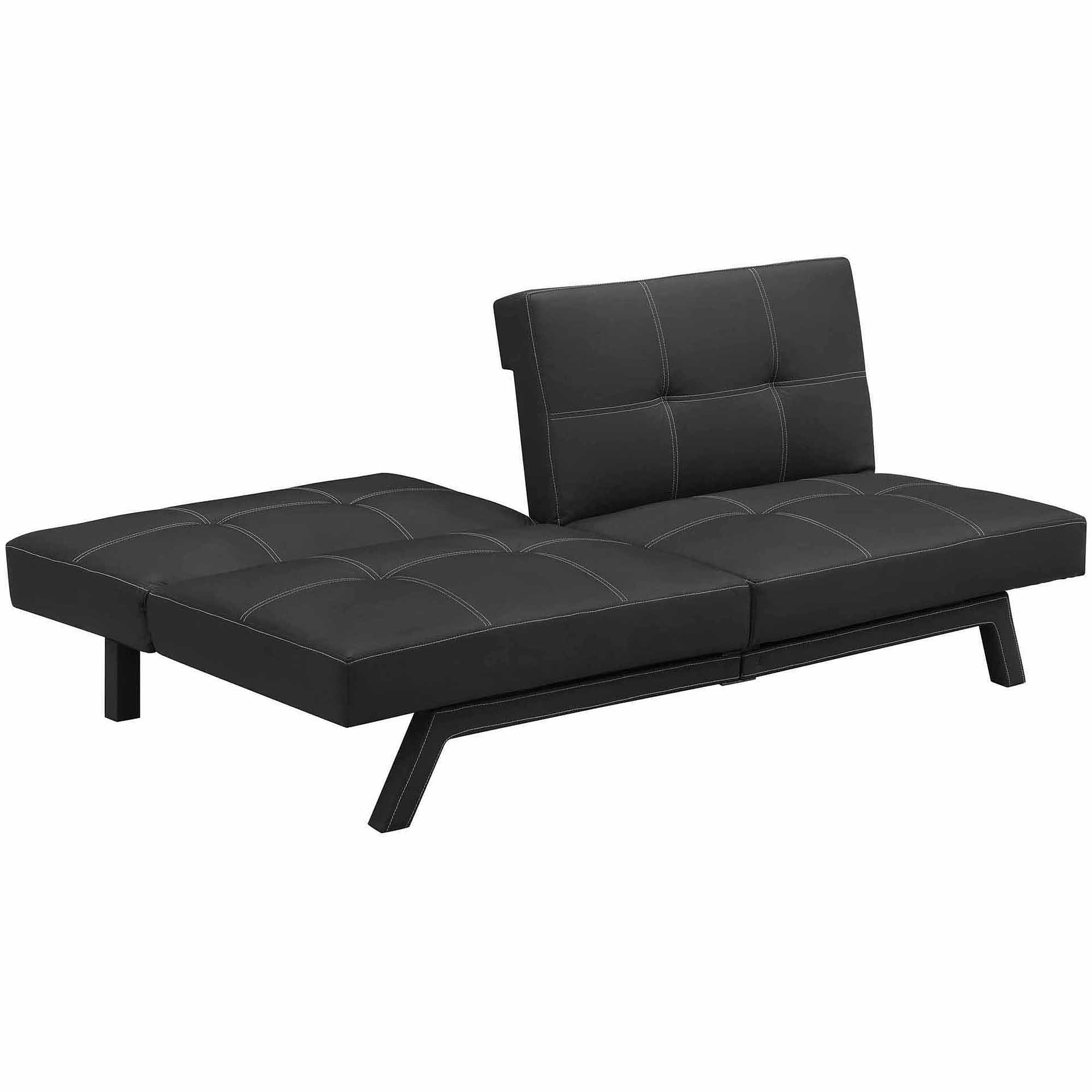 Delaney Split-Back Futon Sofa Bed, Multiple Colors