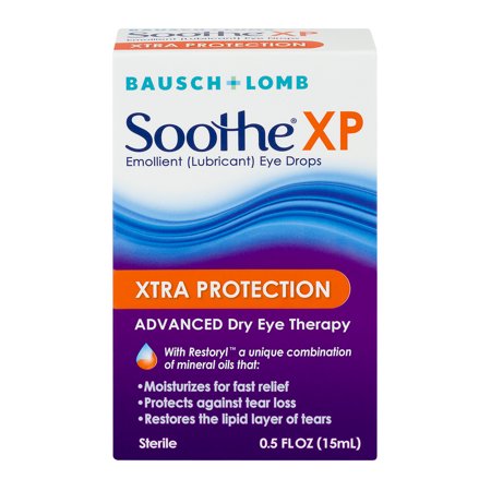 Soothe XP Emollient (Lubricant) Eye Drops (Best Eye Drops For Dry Eyes)