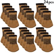 Furniture Pads 24pcs Chair Socks Outgeek Knitted Anti Skid Leg Floor Protectors Furniture Pads Table