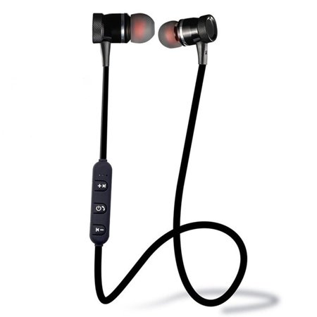 - Unisex Stereo In-Ear Earphones Earbuds Handsfree Bluetooth Sport Wireless Headset AMZSE