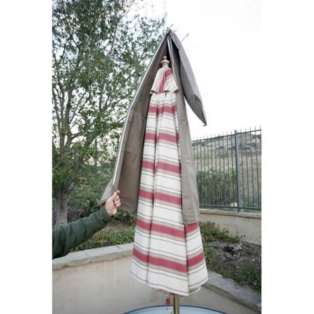 Outdoor Umbrella Cover - Formosa Covers Patio Umbrella Cover fits 7ft to 11ft umbrellas