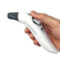 MOBI Health Check Ear and Forehead Thermometer | Medication Reminder and Flashlight | Digital Fever Thermometer