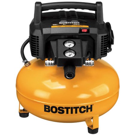 BOSTITCH BTFP02012 6-Gallon Pancake Compressor (Best Rated Air Compressor)