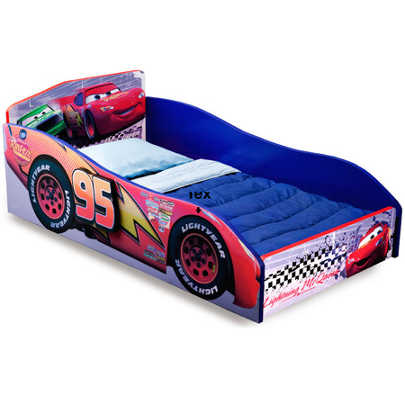 Delta Children Disney/Pixar Cars Wooden Toddler Bed, (Best Race Car Bed)