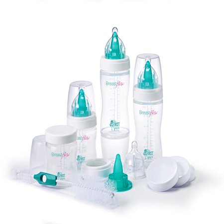 The First Years Breastflow Starter Set, Infant Bottle Set, 0m+
