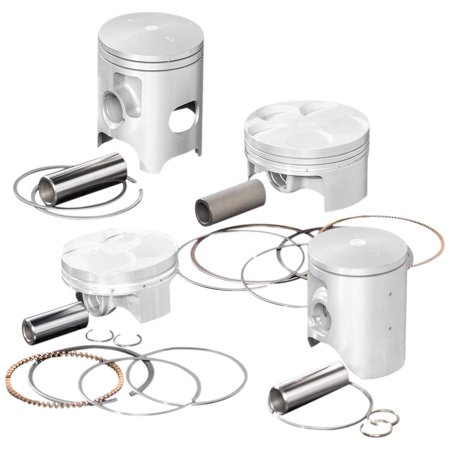 1 Compression Wiseco Piston - Wiseco 4798M03950 Piston Kit - 0.50mm Oversize to 39.50mm, 11:1 Compression