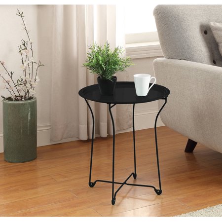 Mainstays Metal Tray Side Table, Multiple Colors - Walmart.com