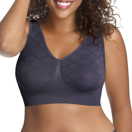 Womens Plus Size Pure Comfort Seamless Wirefree Bra, Style