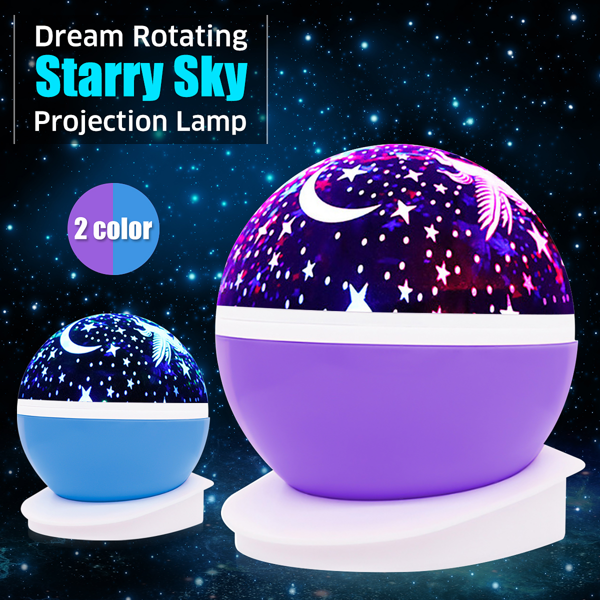Night Lights Kids Night Light Projector Color Changing Led Table