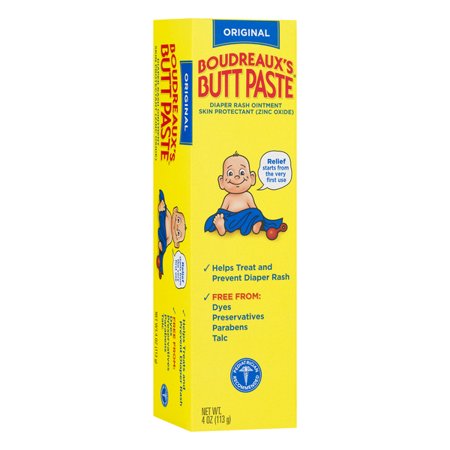 Boudreaux's Butt Paste Diaper Rash Ointment - Original, 4