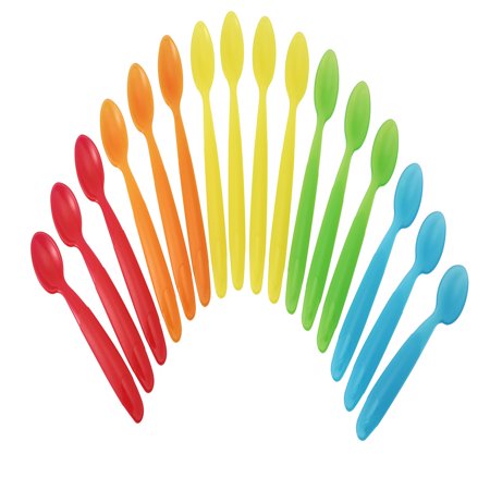 The First Years Take & Toss Infant Spoons, 16 Pk (Best Baby Spoons For Self Feeding)