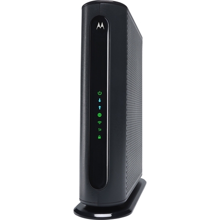 MOTOROLA MG7540 (16x4) Cable Modem + AC1600 Dual Band Wi-Fi Router Combo, DOCSIS 3.0 | Certified by Comcast Xfinity, Cox, Charter Spectrum, More | 686 Mbps Max (Best Docsis 3.0 Modem Router Combo)