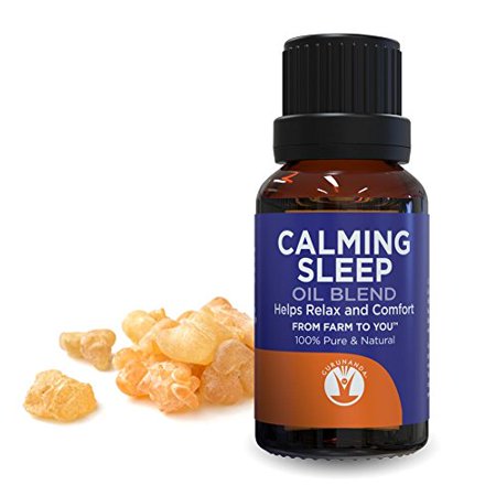 Guru Nanda Calming Sleep Essential Oil Blend, 0.5 (Best Essential Oils For Body Butter)