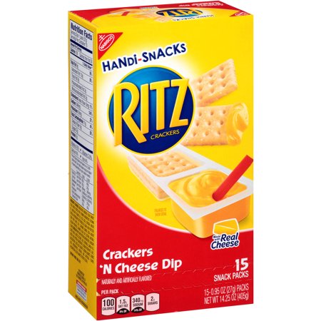 Nabisco Handi-Snacks Ritz Crackers n Cheese Dip, .95 oz, 15 coun