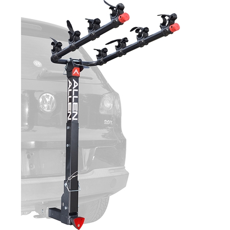 Allen Sports Deluxe Quick Install Locking 4-Bicycle Hitch Mounted Bike Rack Carrier, (Best Hitch Bike Rack For Carbon Fiber Bikes)